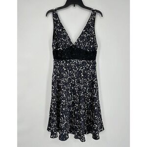Milly of New York silk lace floral cocktail dress Size 8